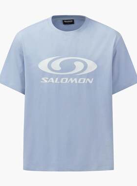 代购SALOMON萨洛蒙男士户外T恤透气吸湿速干短袖T恤圆领短袖