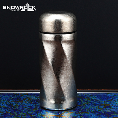 SNOWROCK纯钛便携保温杯