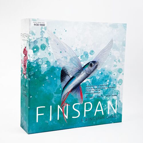 FINSPAN 展翅遨游英文桌游鱼类科普玩具家庭派对游戏
