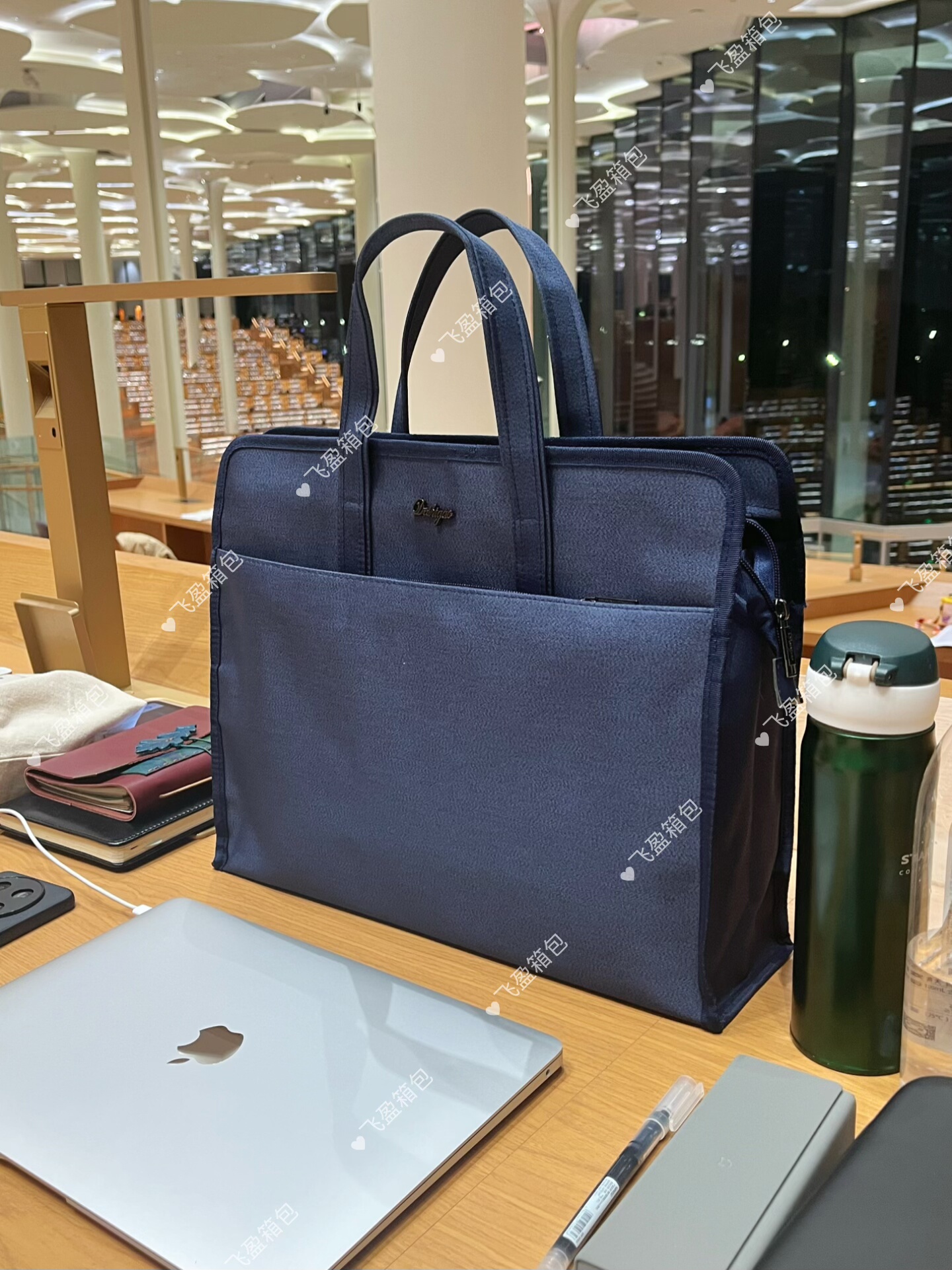 体制内公文电脑包文件资料袋防水耐磨牛津布学生书包支持印刷logo