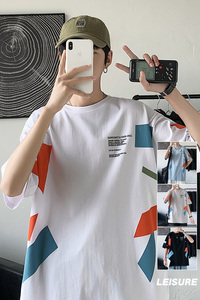 夏季新款时尚宽松百搭ins潮牌百搭休闲衣服XZ304B-T3066P20图片