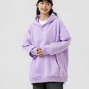 秋冬外套连帽宽松潮牌情侣装卫衣XZ302B-1-W5526P45图片