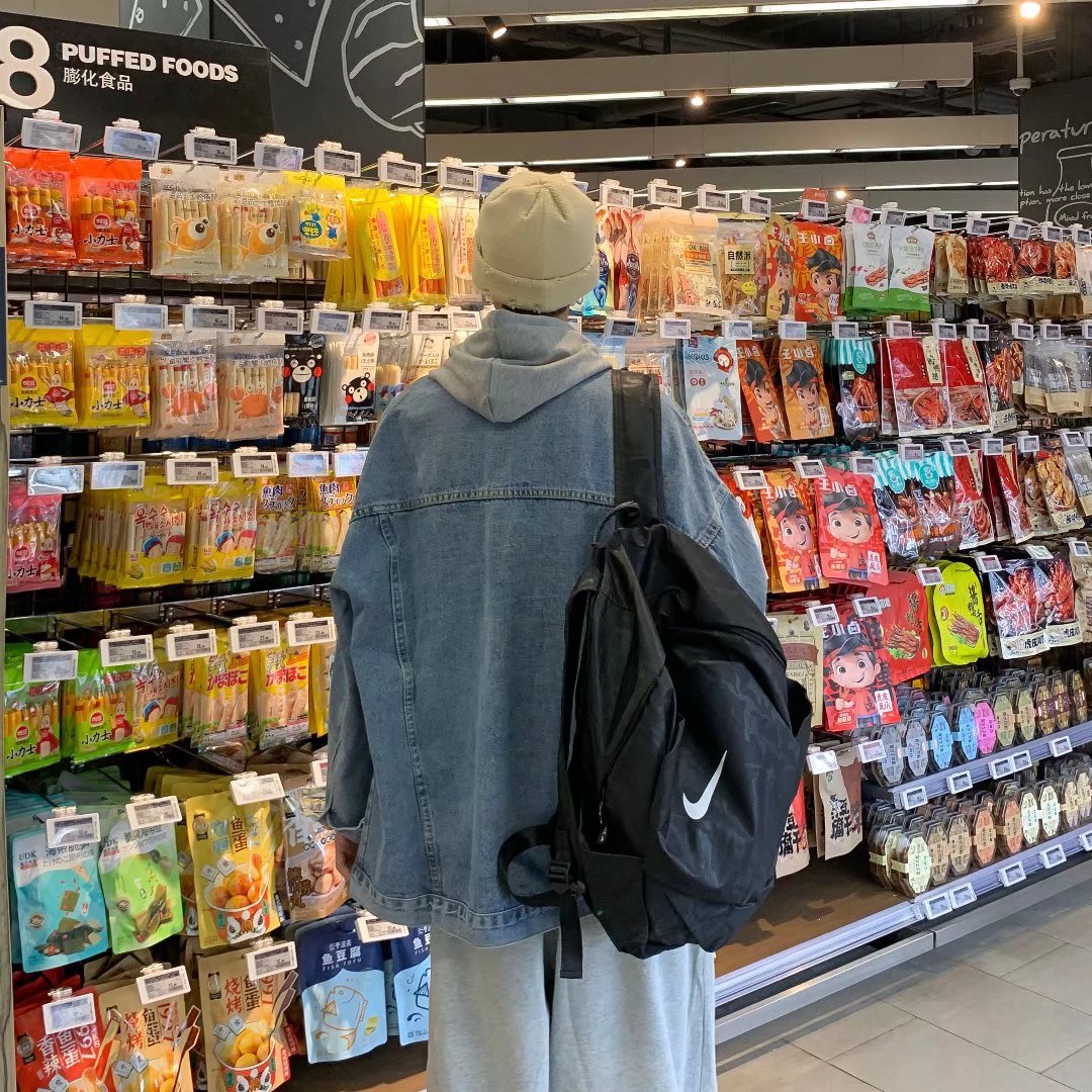 牛仔外套男女潮牌街头ins潮流宽松水洗休闲夹克XZ304B-JK048P65,男装夹克,星座302B-1