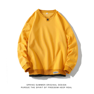 秋季新款日系宽松拼接时尚潮休闲卫衣XZ304B-W5509P30图片