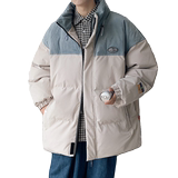 冬季男士工装面包服潮流加厚宽松外套棉服XZ302B-1-M8883P85，男装棉衣，星座302B-1