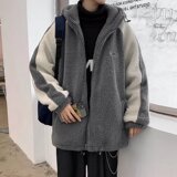 羊毛羔冬季潮牌韩版宽松冬装棉服潮流百搭休闲外套XZ304B-M258P48，男装卫衣，星座302B-1
