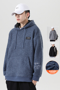 秋季新款泰迪绒加绒加厚宽松休闲卫衣XZ304B-W5705P60