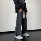 男士宽松直筒潮牌休闲牛仔长裤XZ302B-1-K2333P55，男装牛仔裤，星座302B-1