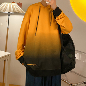 秋季新款港风宽松中性时尚休闲卫衣XZ304B-W5605P38图片