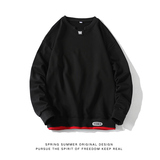 秋季新款日系宽松拼接时尚潮休闲卫衣XZ304B-W5509P30，男装卫衣，星座302B-1