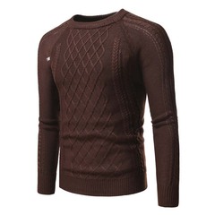 Autumn fashion trend garden collar casual knitwear sweater