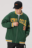 秋冬款棒球服外套潮流字母刺绣情侣学生夹克XZ304B-JK22103-P70，男装夹克，星座302B-1