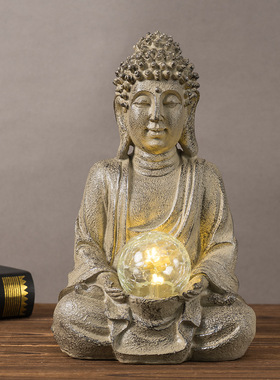 个创家居合成树脂中式装饰摆件