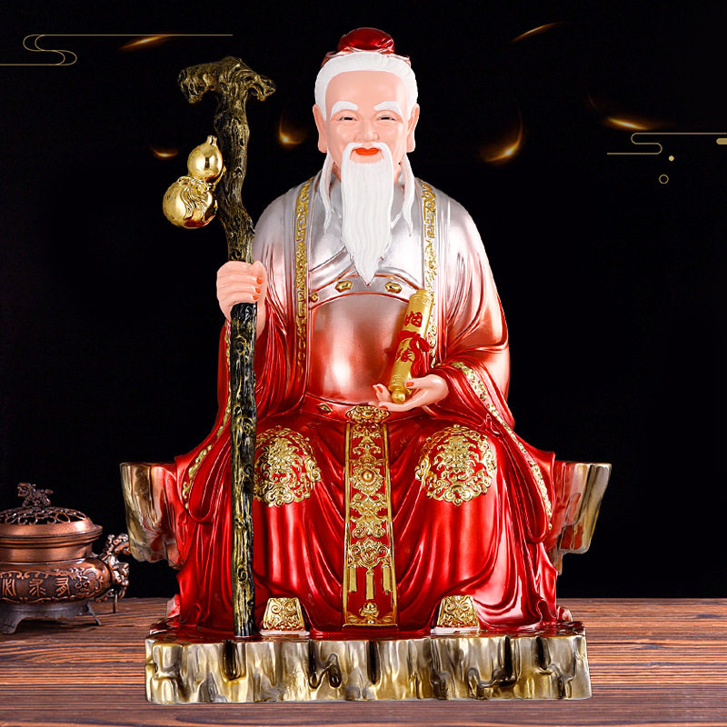 华音殿树脂高端月老星君装饰摆件
