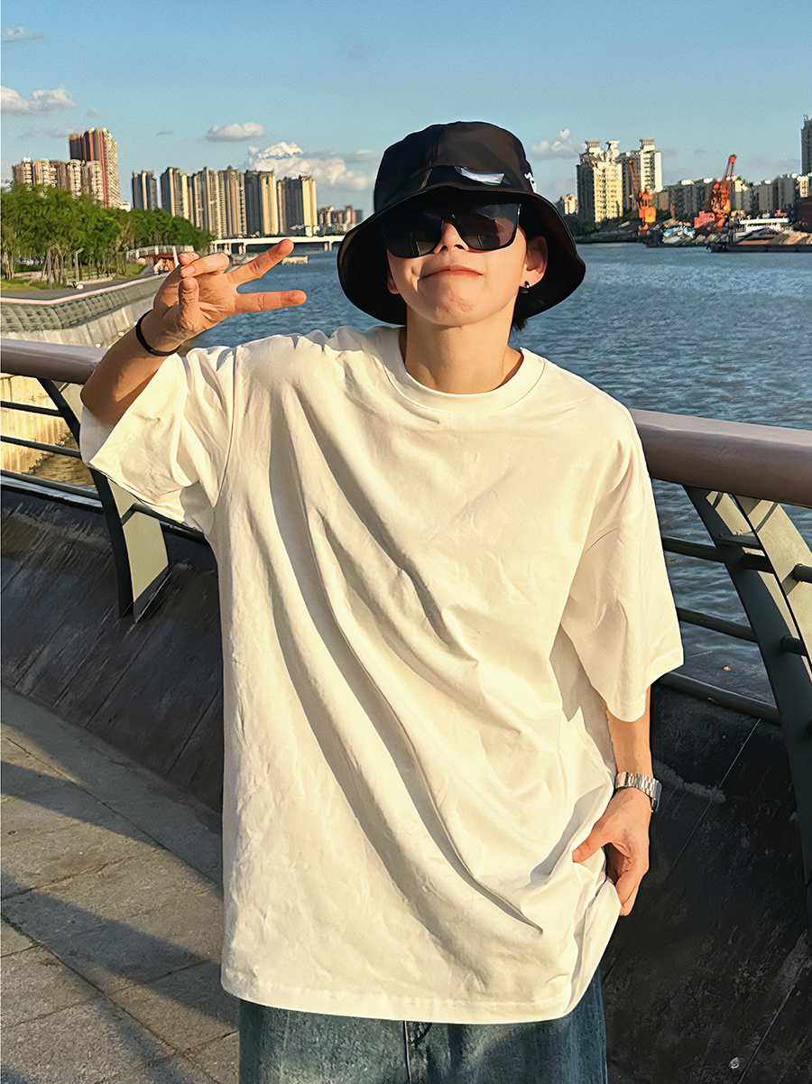 五分袖短袖OUTSTRIPS情侣