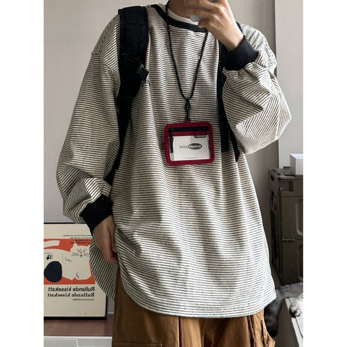 日系复古宽松慵懒卫衣