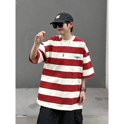 OUTSTRIPS日系复古360gT恤
