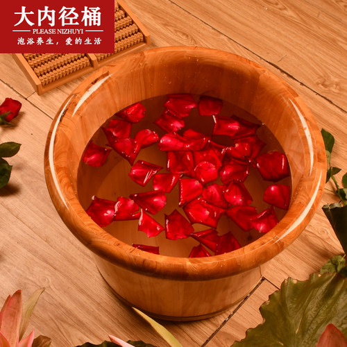 大脚木桶足浴木盆双人木桶
