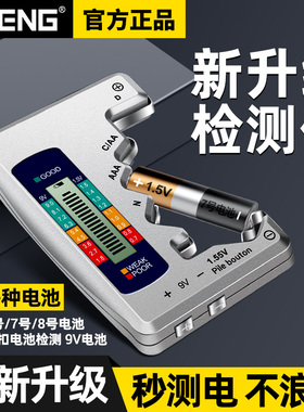 电池电量检测器电池电量检测仪显示器测剩余电量数显仪容量测量仪