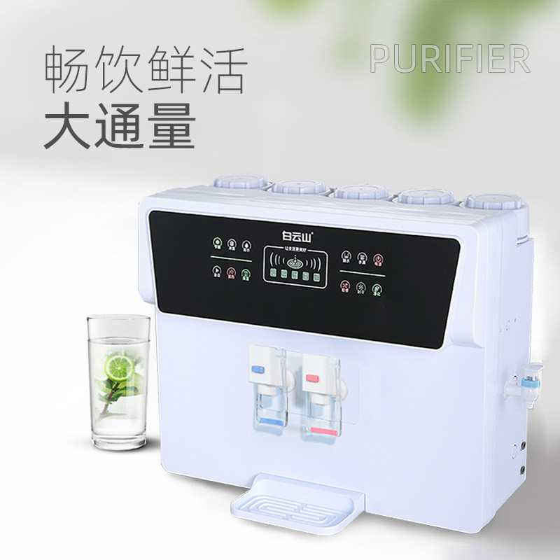 白云山A13净水器家用冷热一体机厨房自来水壁挂式净水机饮水机