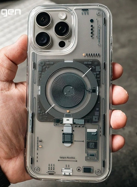 Spigen 适用于苹果iphone16手机壳新款16pro max磁吸保护套plus高级男士硅胶硬外壳全包防摔透明潮壳Zero One
