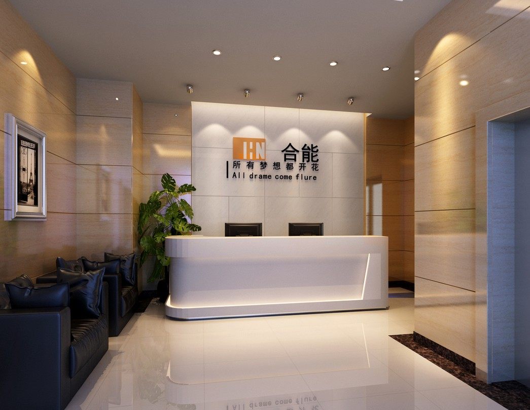 烤漆办公前台桌公司宾馆酒店吧台前台接待台收银台服务台柜台定做