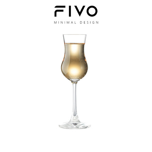 FIVO威士忌品鉴杯烈酒杯郁金香洋试酒杯白酒杯高脚水晶玻璃红酒杯