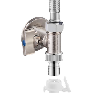 4分全铜三通球阀大流量角阀1/2一进二出双出水阀门多功能球心角阀