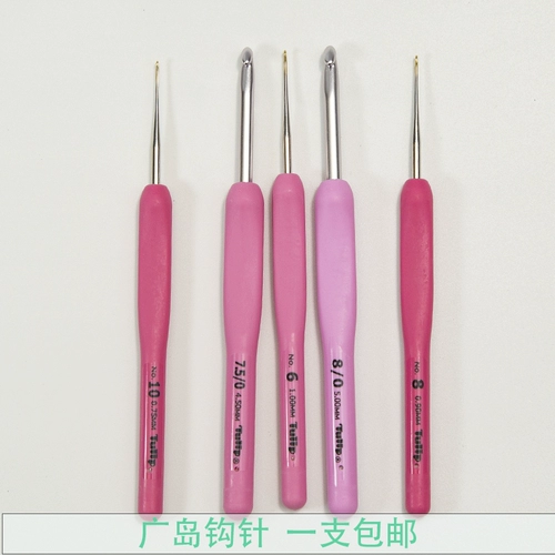 Японский импортный крючок для вязания, плетеный шарф из нержавеющей стали