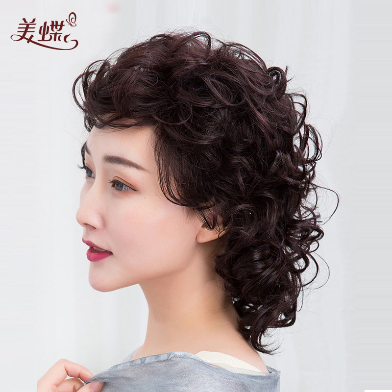 轻薄时尚风适合造型假发女短发