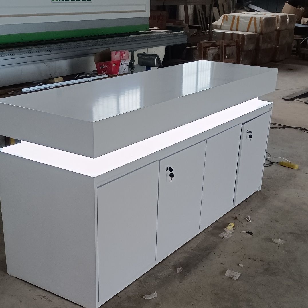 中岛台岛台柜隔音测试箱型材体验柜指纹锁科技展厅门窗样角展示柜