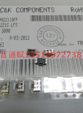 进口法国ITT CK 平头乌龟 轻触开关 KSS221G 按键贴片