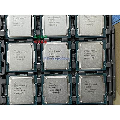 现货供应全新正式版XEON E-2374G,3.7G,PCIE 4.0,4C/8T,P750核显