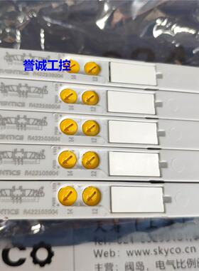 德国AVENTICS三位五通换向阀R422103004全新原装现货AV05阀片议价