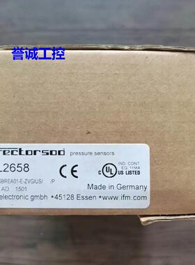 全新原装 IFM易福门 PL2658 传感器 现货销售议价*