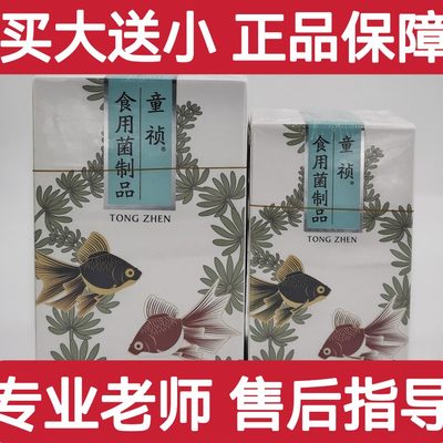 瀚齐童祯食用菌制品买大瓶240粒送小瓶120粒新日期原厂正品