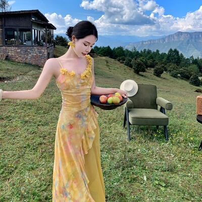 波西米亚2026年春季新款连衣裙