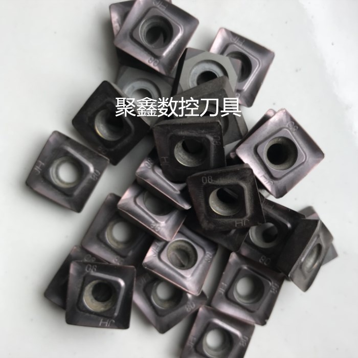 二手三菱四方面铣刀刀片不锈钢