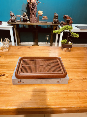龙纹高端电木茶盘家用双层储水式干泡台小型盘蓄水功夫茶具茶台