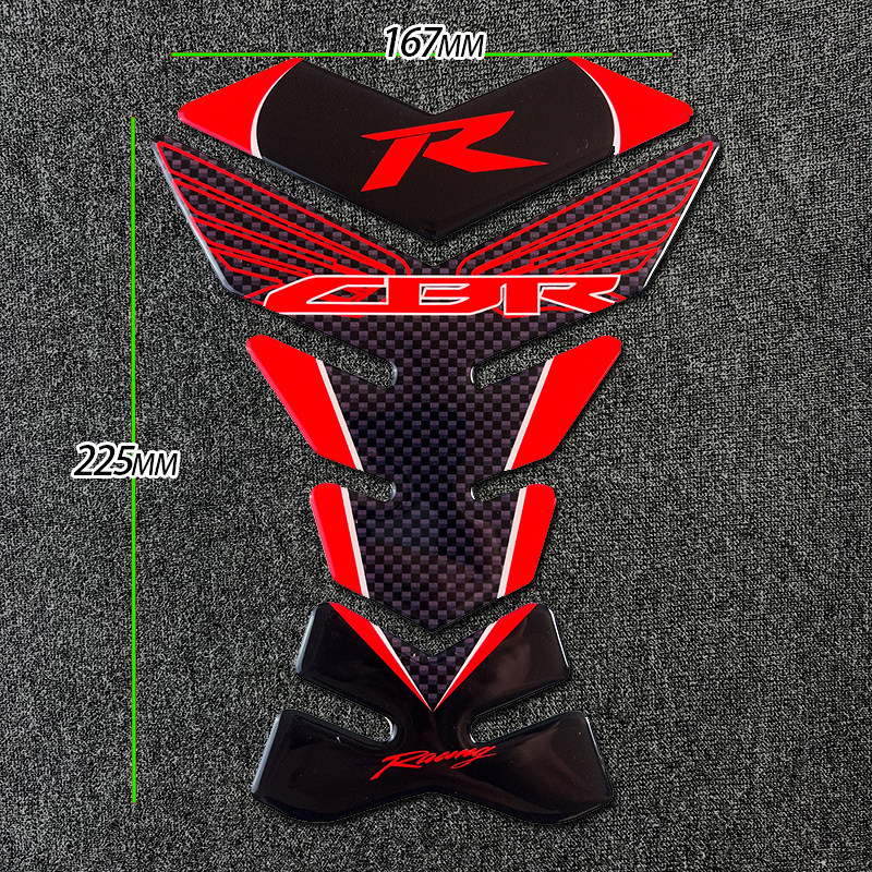 适用本田cbr500r CBR650R CBR400R摩托车油箱防滑贴纸油箱盖贴花