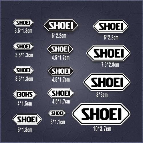 适用shoei头盔贴花装饰摩托车