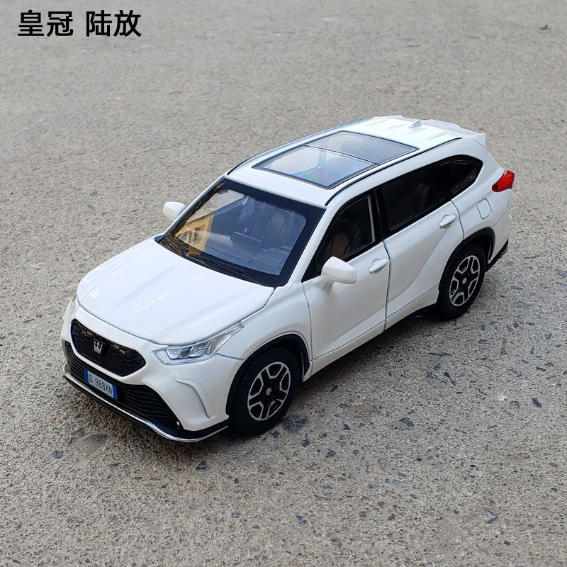 1/32皇冠陆放合金汽车模型仿真越野车声光玩具车模摆件男孩礼物