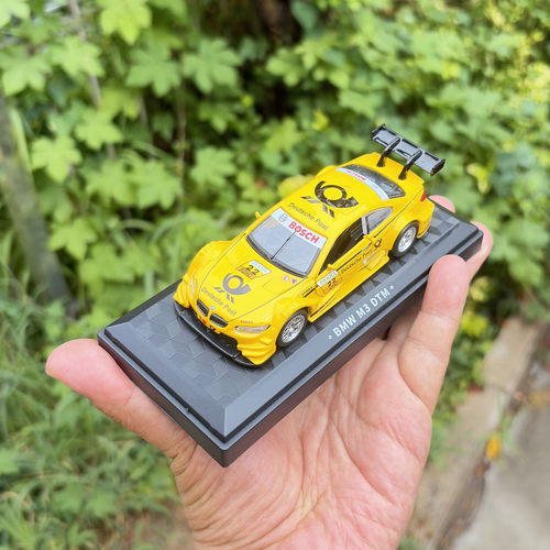 BMW宝马M3 DTM仿真合金赛车模型1:42赛道跑车收藏摆件男孩玩具车