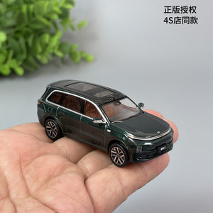 1:64理想L6L7L8L9 mage合金车模正版授权迷你SUV汽车模型收藏摆件