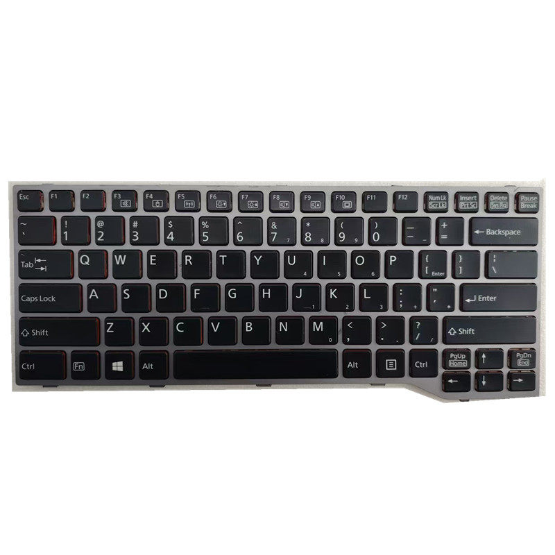 富士通 Fujitsu T725 T726 键盘 电脑内置英文小回车笔记本