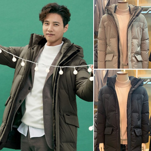 %国内现货冬装特价元彬明星28折特价OLZEN防风袖加厚鹅绒羽绒服男