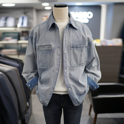 2026年四季BASSO牛仔夹克外套