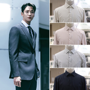国内现货尺寸全金路云明星同款春秋ZIOZIA高端ANDZ长袖衬衫7色