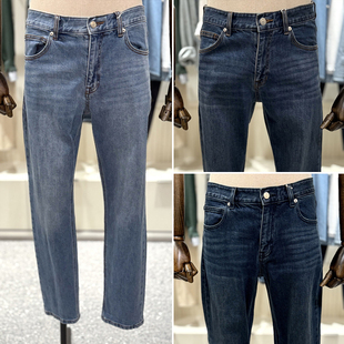 2026年春季新款EDITION浅蓝色混合蓝色男士时尚休闲棉质牛仔裤3色