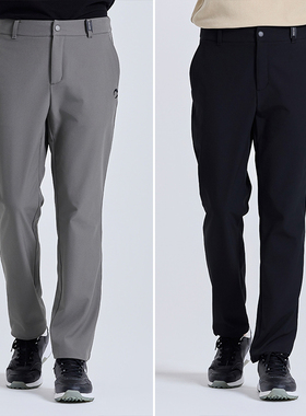 2025冬韩国高尔夫品牌CHALLENGER拉绒毛绒修身运动裤休闲裤2色